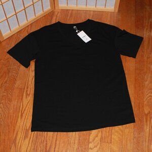 Athmile Loose Fit V-Neck Tee